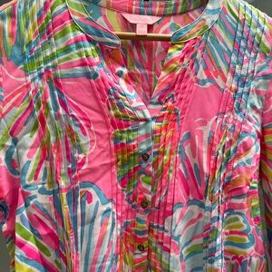 Lilly Pulitzer Dress with pleats size medium